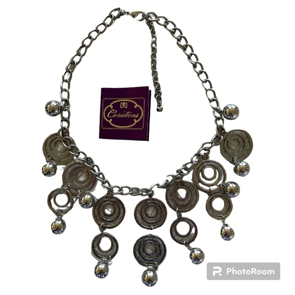 Vintage Curations Spiral Necklace Never Worn